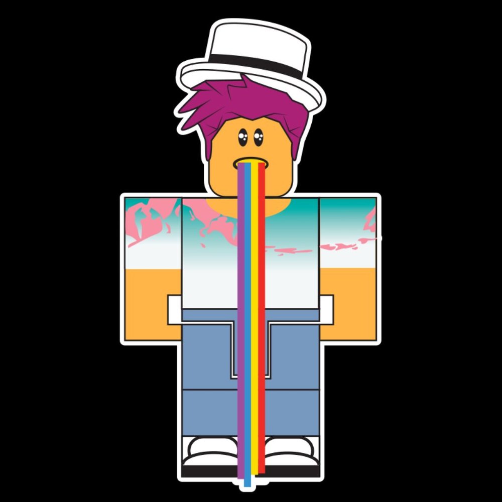*NEW/SEALED* RARE "RAINBOW BARF" ROBLOX FIGURE